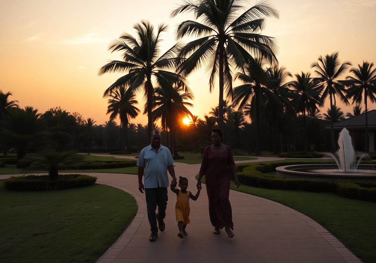 Evening at Navana